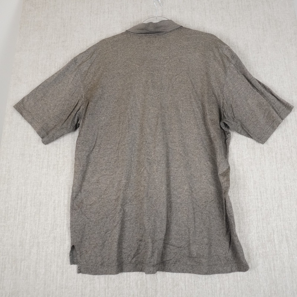 Ashworth Polo Shirt Mens Large Brown Double Mercerized Cotton Golf Casual - Picture 6 of 8